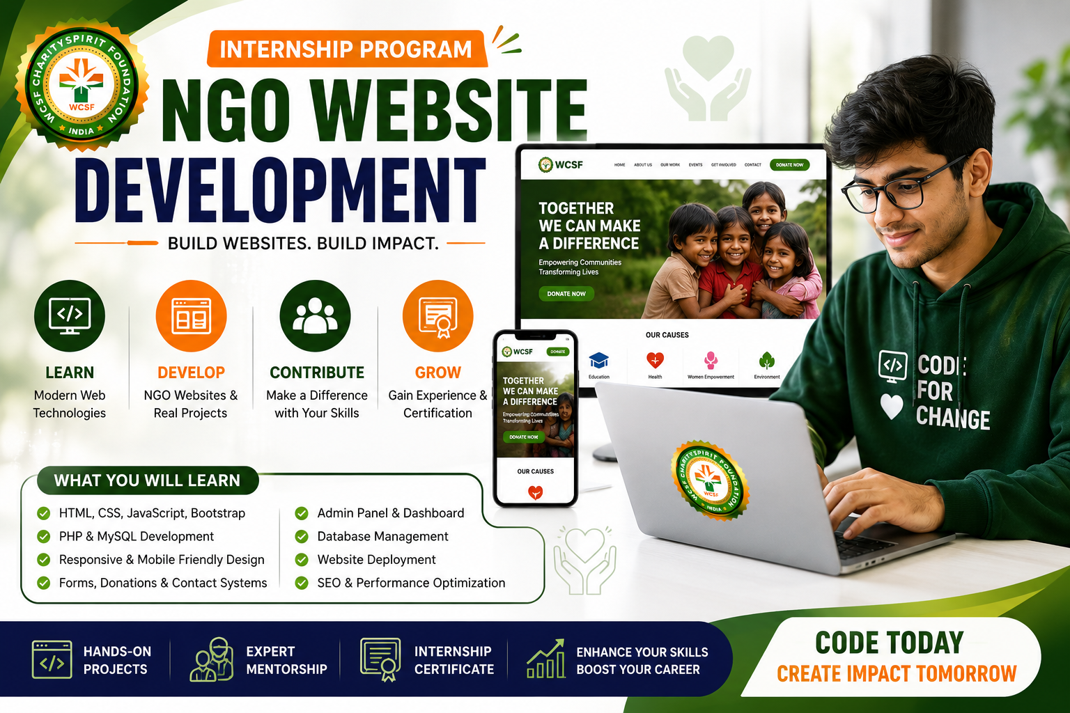 NGO Website Development
