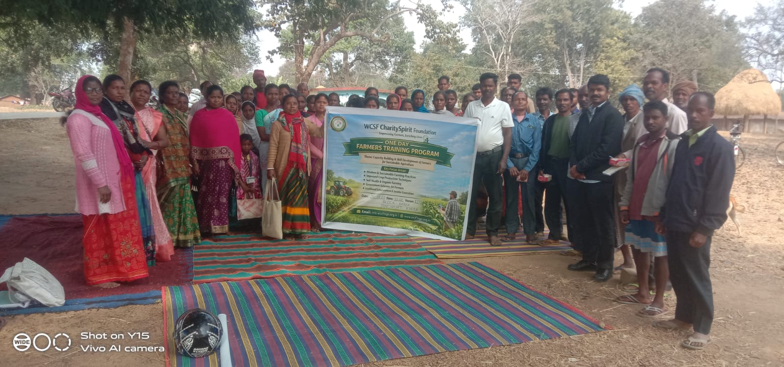 Farmer Training Programs Conducted in Karra Block with Support of WCSF CharitySpirit Foundation