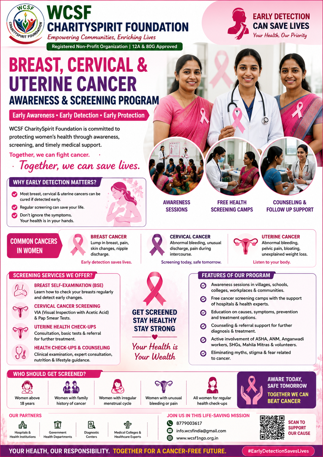Breast, Cervical and Uterine Cancer Awareness and Screening Program